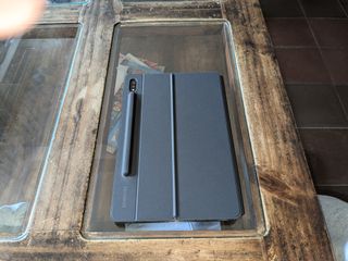Samsung S7 11" con teclado samsung original.