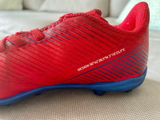 Botas Futbol Niño Velcro Decathlon Kiptsa Talla 28