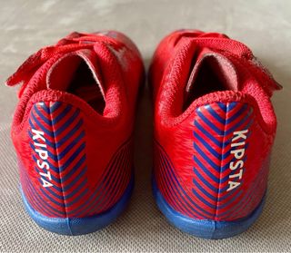 Botas Futbol Niño Velcro Decathlon Kiptsa Talla 28