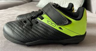 Botas Futbol Niño Velcro Decathlon Kipsta Talla 27