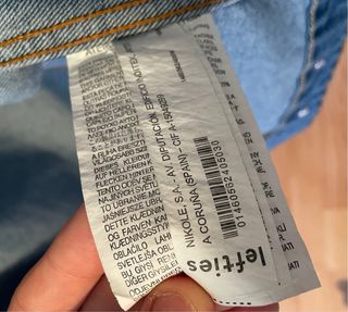 Chaqueta vaquera de lefties