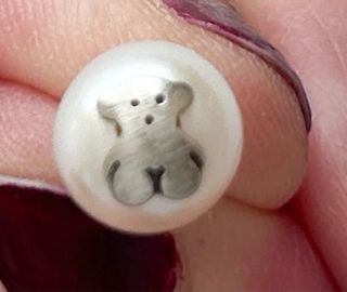 Pendientes perla plata TOUS