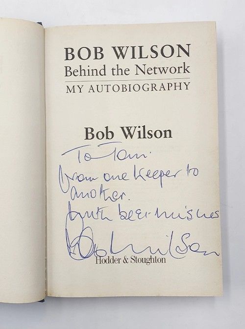 Bob Wilson | Arsenal Football Club | Libro Firmado