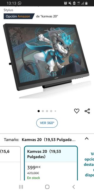 Huion kamvas 20
