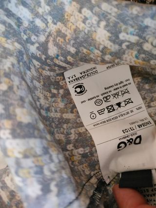 Blusa 100% seda de Dolce&Gabana.