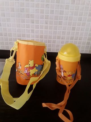 Borraccia e porta borraccia bambino