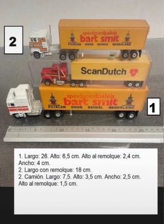 Lote camiones Yatming.