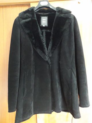 Chaquetón Piel Mango 