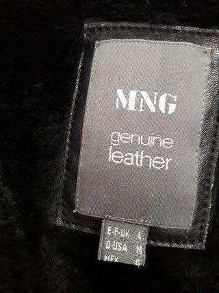Chaquetón Piel Mango 
