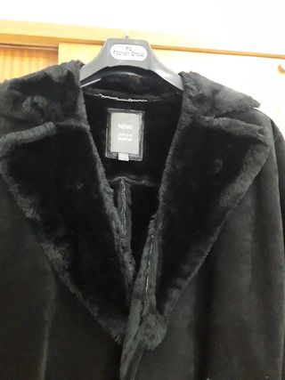 Chaquetón Piel Mango 