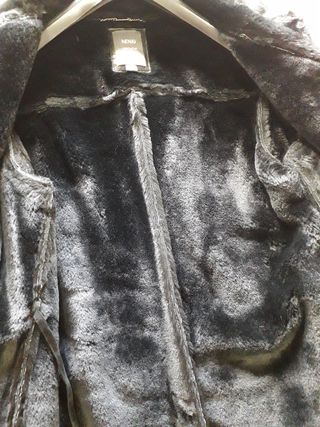 Chaquetón Piel Mango 