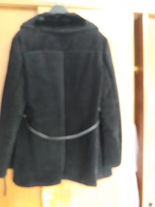Chaquetón Piel Mango 