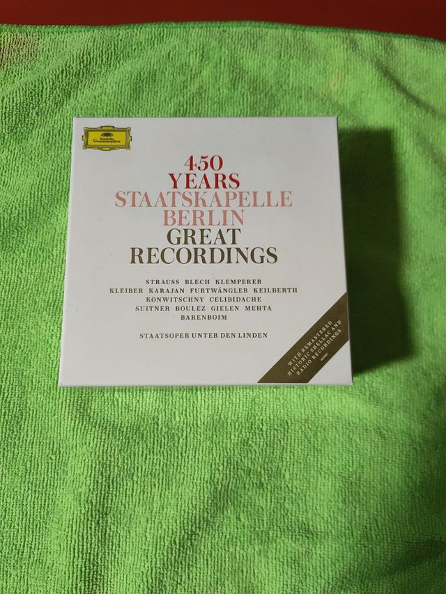 450 años de la Staatskapelle Berlin 15cd