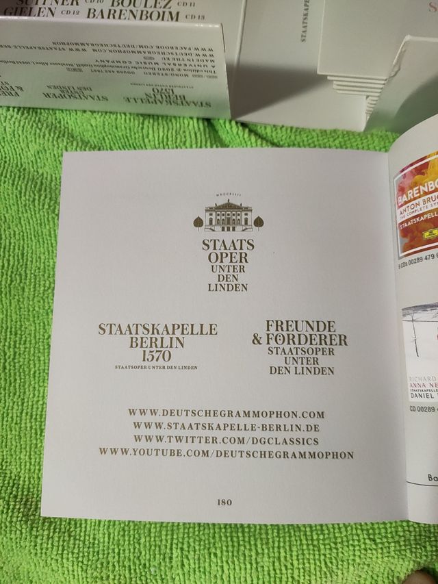 450 años de la Staatskapelle Berlin 15cd