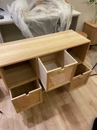 Aparador madera natural sin barnizar