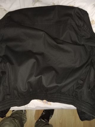 Chaqueta vaquera negra vintage