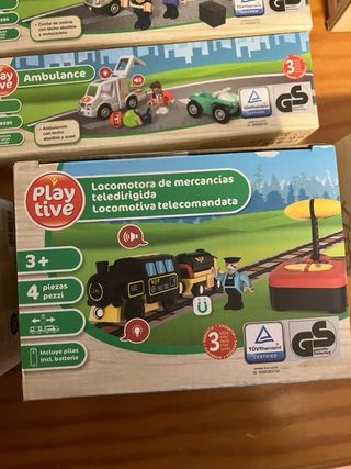 (NUEVOS) Vendo artículos de trenes 