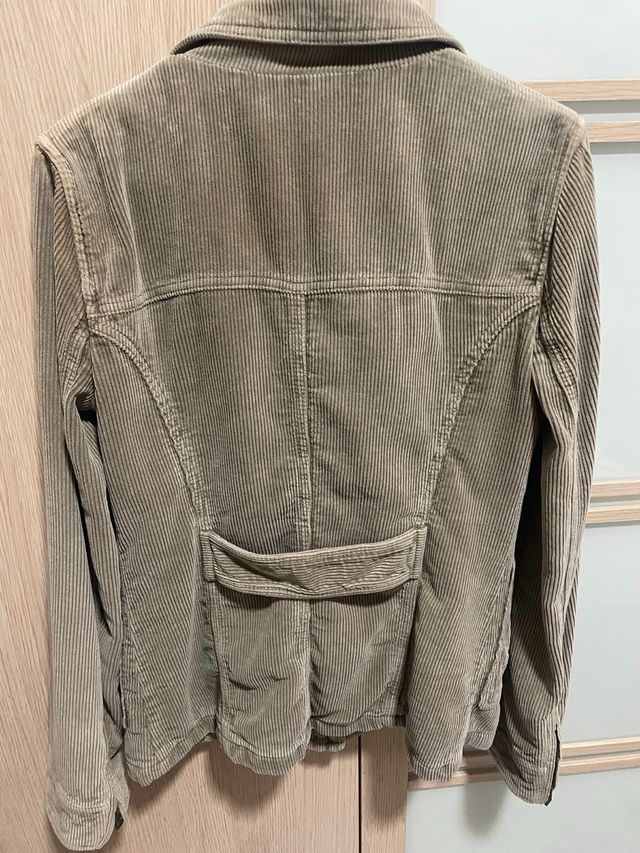 Chaqueta pana mujer Zara