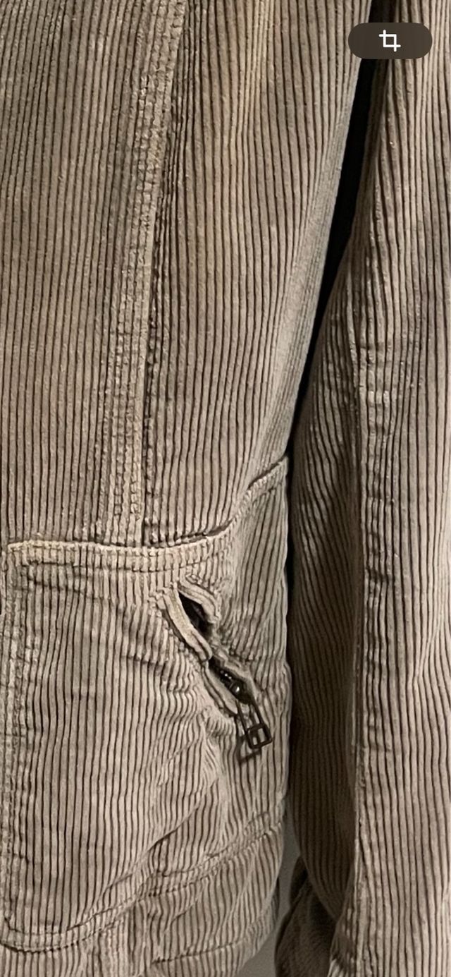 Chaqueta pana mujer Zara