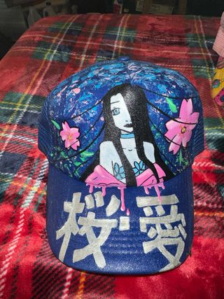 Gorras pintadas a mano