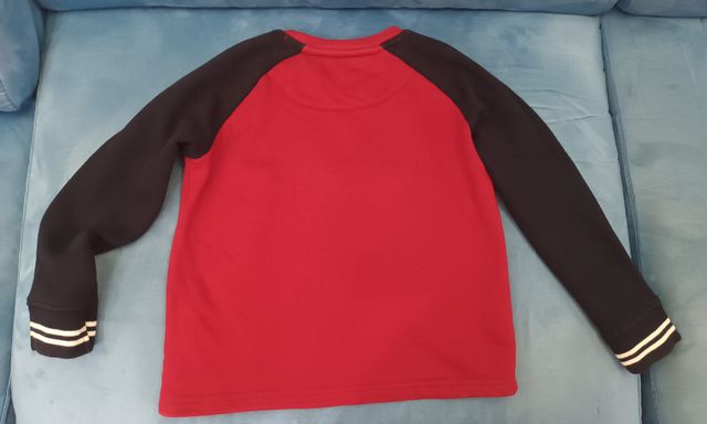 felpa Harmont & Blaine bimbo 6 anni, rossa e blu