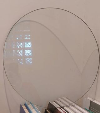 Mesa camilla con cristal 40cm y funda.