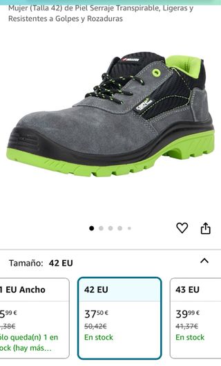 Zapatos seguridad trabajo