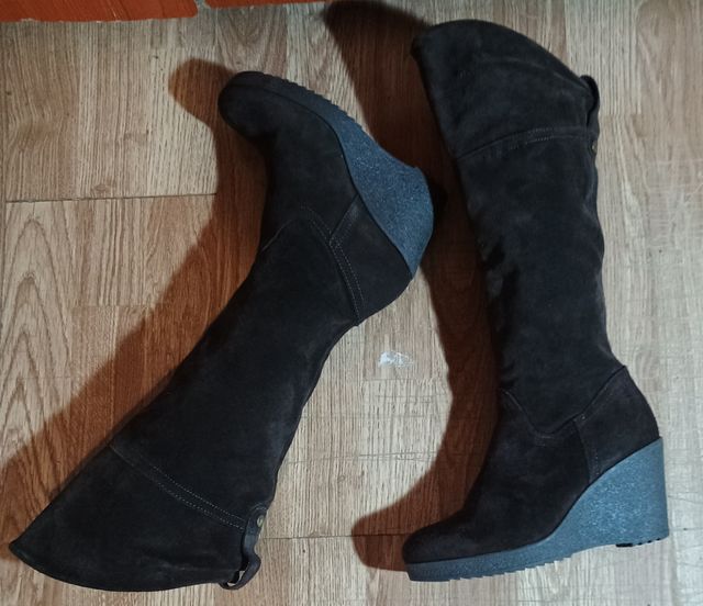 Stivale scamosciato 36