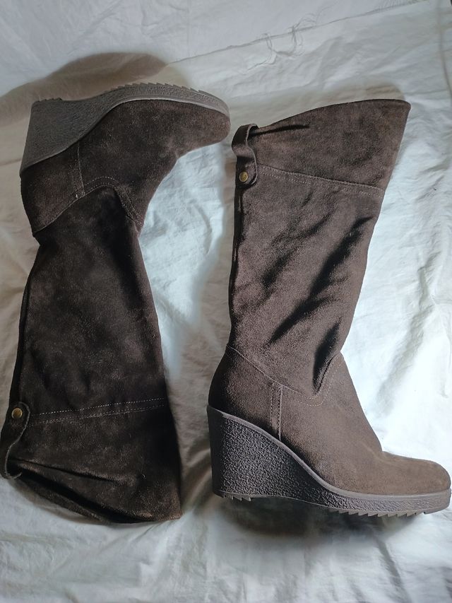 Stivale scamosciato 36