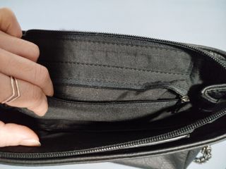 Bolso de pelo negro