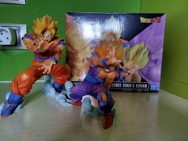 Figura dragon ball goku y gohan