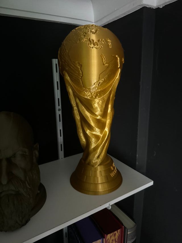 Copa Mundial de la Fifa, impresión 3D