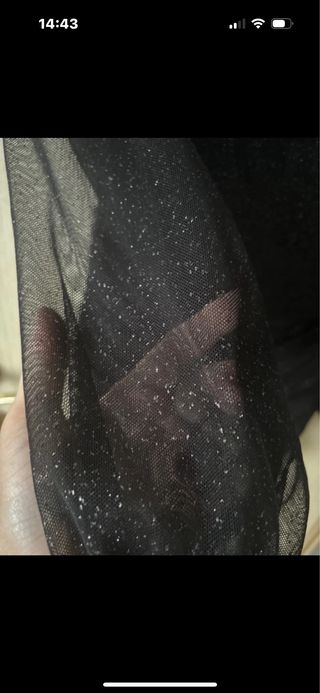 Vestito drappeggiato lurex nuovo