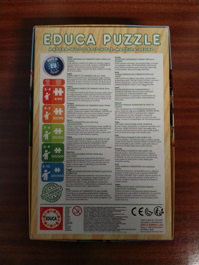 Puzle Toy story 4 ,de madera