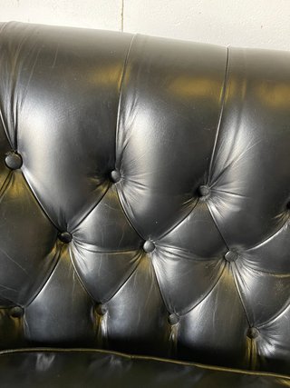 ✅sofa chester original de cuero en buen estado