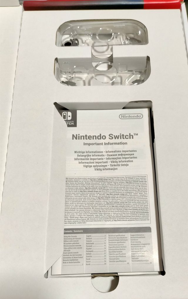 Caja Nintendo Switch 1