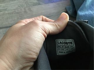 Zapatillas nuevas Lacoste 43