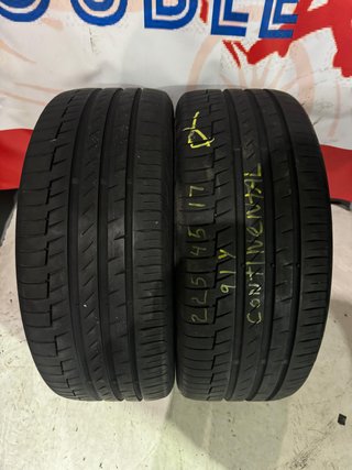225 45 R17 91Y CONTINENTAL RUEDAS USADAS BARATAS