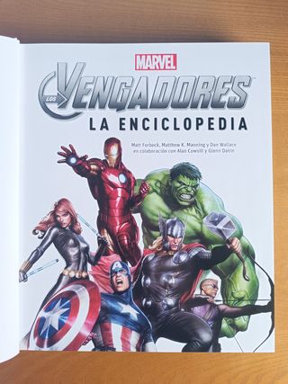 Marvel Los Vengadores. Enciclopedia.