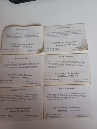 Cromos vickie el vikingo