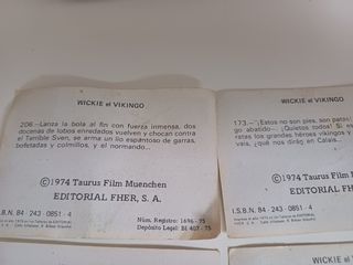 Cromos vickie el vikingo