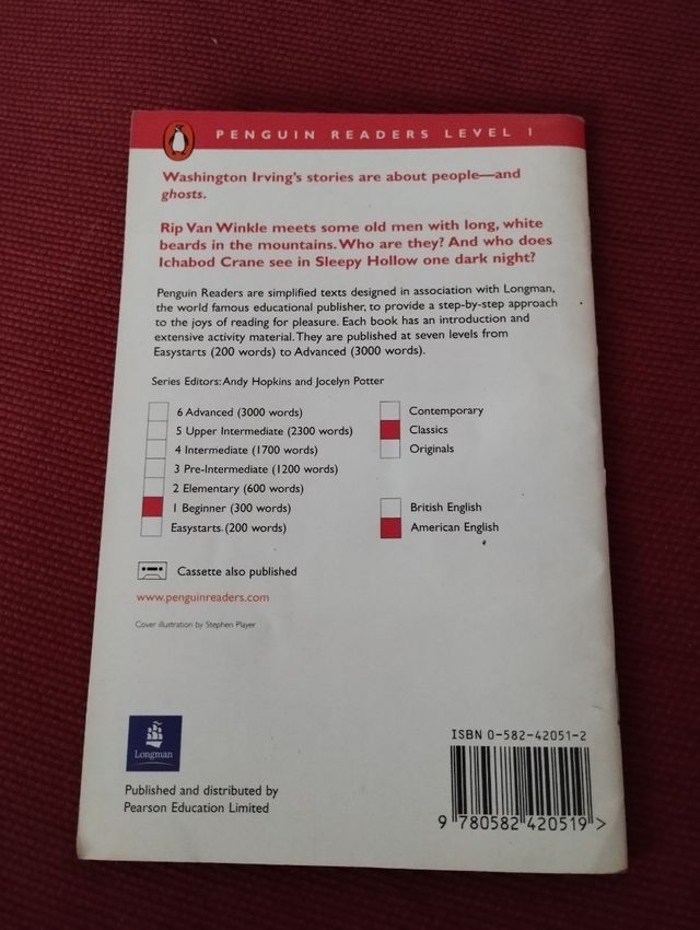 Rip Van Winkle and the Legend of Sleepy Hollow (Penguin Readers, Level 1)