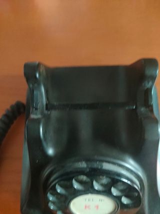 Teléfono antiguo baquelita años 60