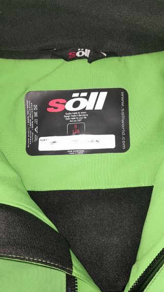 Anorak niños esqui. SÖLL. Talla 8 años