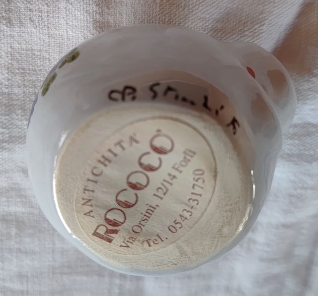 Coppia Maialini in ceramica