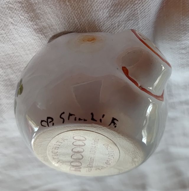 Coppia Maialini in ceramica