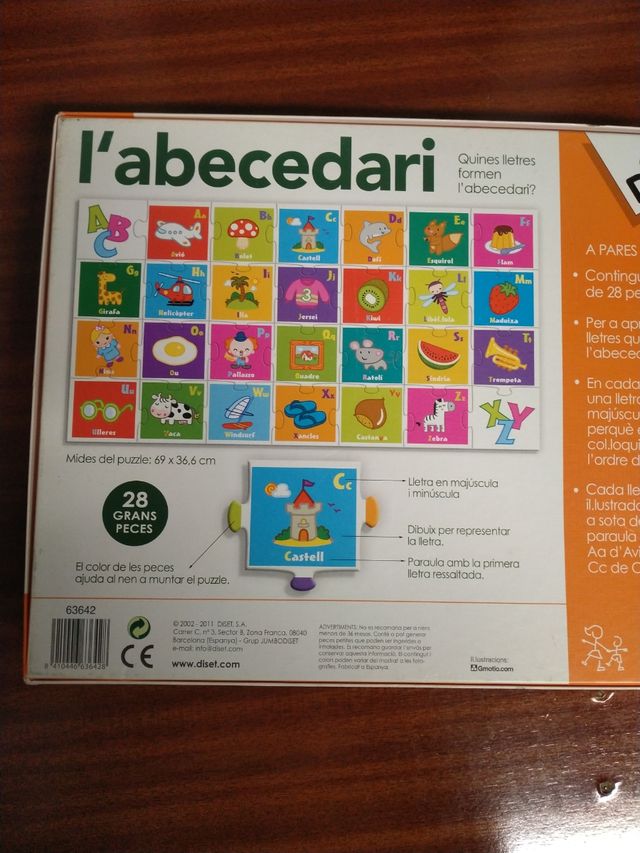 L'abecedari català.