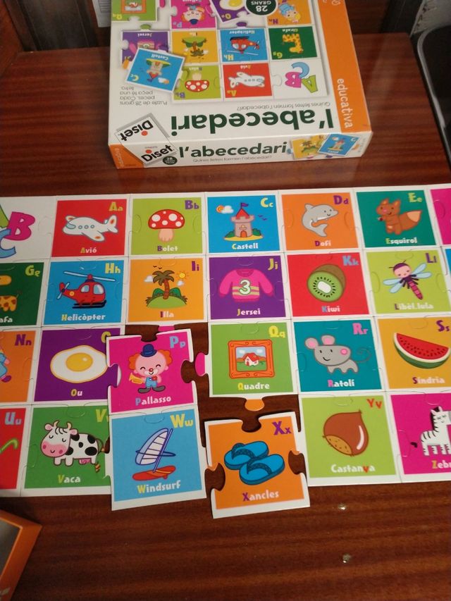 L'abecedari català.