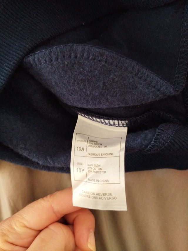 Sudadera Rey león talla 10 Disneyland Paris