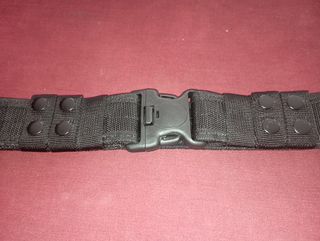 Cinturón hombre negro nuevo 1m